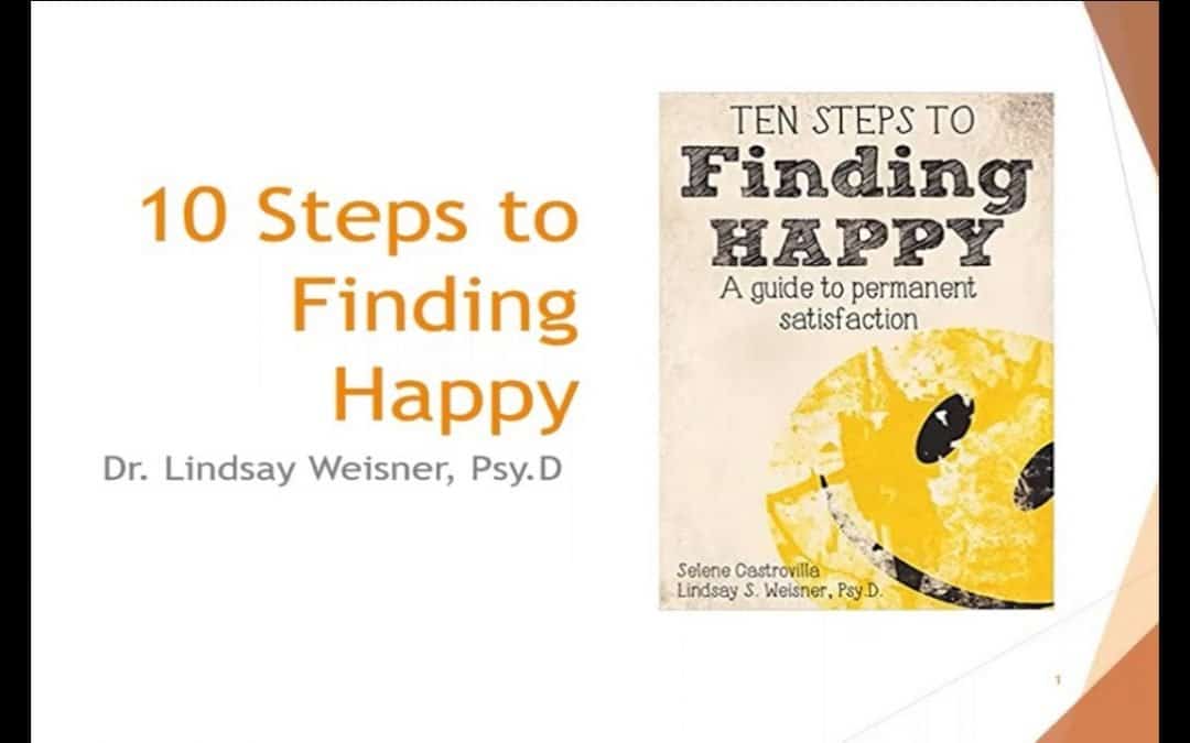 Finding Happy – Interview with Dr Lindsay Weisner